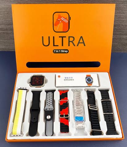 7 Watch Straps New S100 Ultra Smartwatch 2.2HD Amoled Circular Screen ECG Monitoring Reloj inteligente with Protective Case