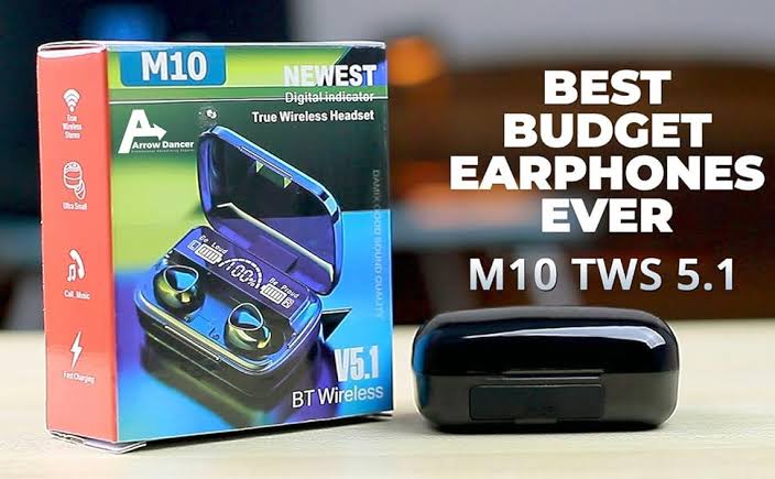 M10 Earbuds - Wireless Bluetooth Earphones
